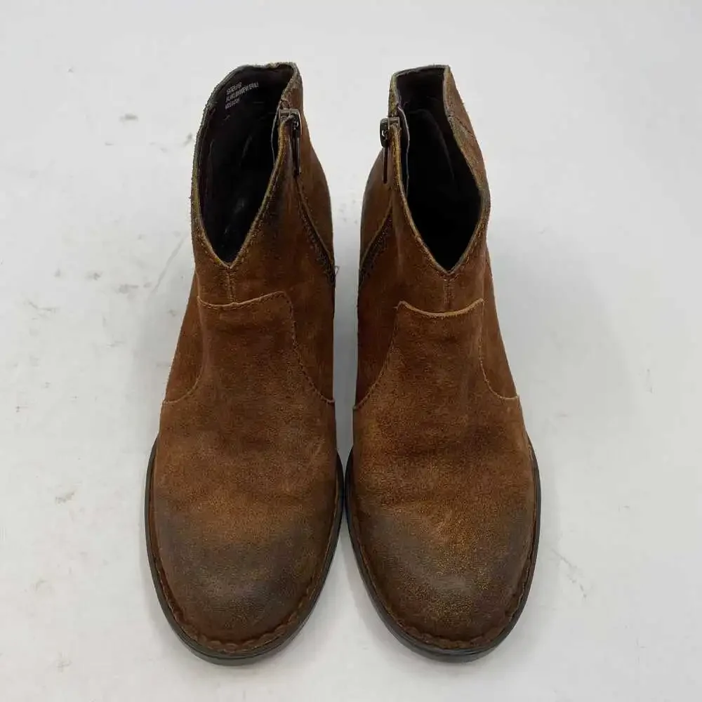 Born Brown Suede Booties | Women’s US 7.5 Regular